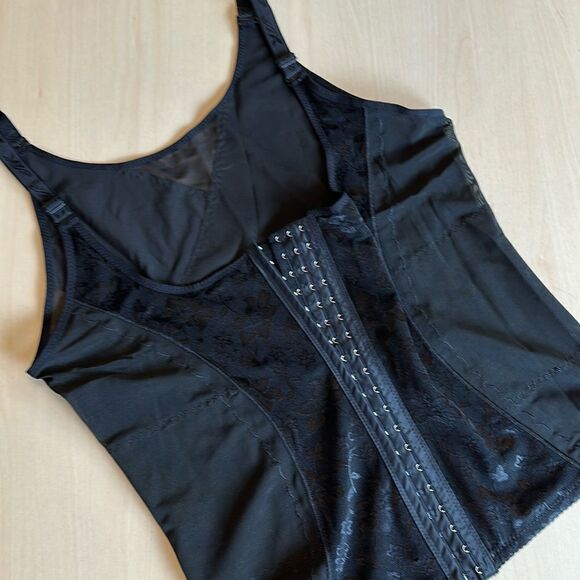 NWT UNDERBUST CORSET, waist trainer, tummy control- Black size 4XL - Picture 4 of 11